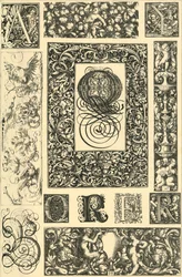 Tyska renässansens typografiska ornament, 1898.