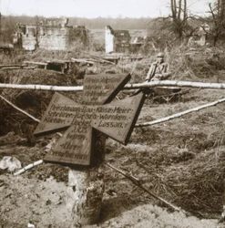 Tysk gemensam grav, c1914-c1918