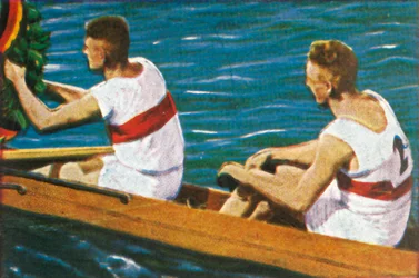 Tyska vinnare av de styrlösa paren, 1928.