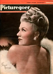 Ginger Rogers 1911-1995, amerikansk skådespelerska, 1945
