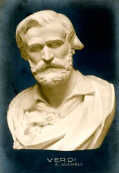 Giuseppe Verdi 1813-1901, italiensk kompositör, 1909