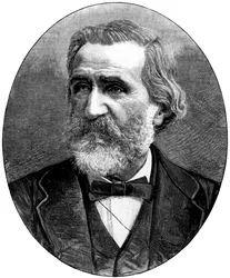 Giuseppe Verdi, italiensk operakompositör, 1887