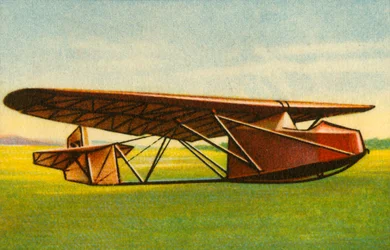 Segelflygplan med stålrörskropp, 1932.