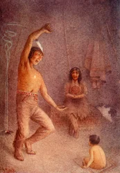 Glooskap tog alla sina magiska resurser till hans hjälp, 1914.