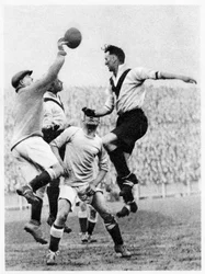Goalmouth-aktion på Clapton Orient, London, 1926-1927