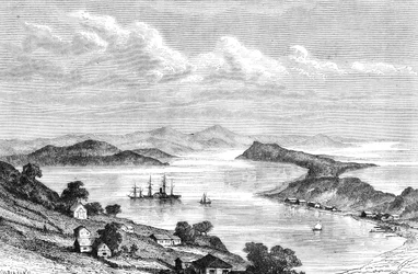 Golden Horn Bay, Ryssland, 1895