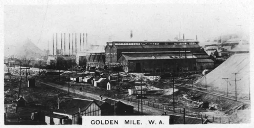 Golden Mile, västra Australien, 1928