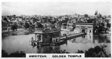 Gyllene templet, Amritsar, Indien, c1925
