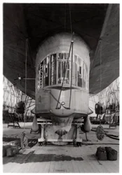 Gondol av ett Zeppelin luftskepp, Bodensjön, Tyskland, c1909-1933 1933