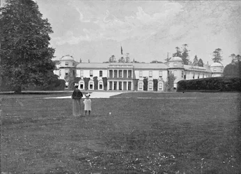 Goodwood House, Sussex, c1896.