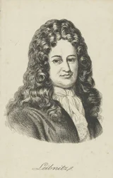 Gottfried Wilhelm Leibniz 1646-1716 , ca. 1800.