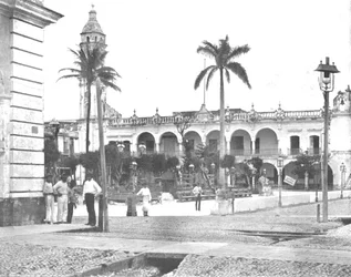 Governors Palace, Vera Cruz, Mexiko, c1900.