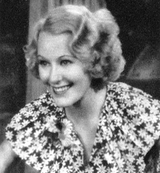 Grace Moore, amerikansk operasopran och Broadway- och filmskådespelerska, 1934-1935