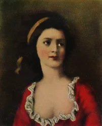 Grevinnan Potocka 1776-1867. - Målning av Kucharski, 1934.