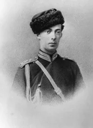 Storhertig Nicholas Alexandrovich av Ryssland, c1862-c1863