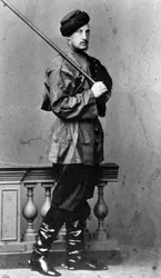 Storhertig Nicholas Nikolaevich den äldre av Ryssland, c1860-c1864