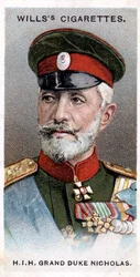 Storhertig Nicholas av Ryssland, rysk general, 1917