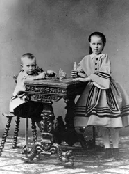 Storhertig Sergej Alexandrovich och storhertiginna Maria Alexandrovna av Ryssland, 1860