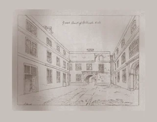 Great Court of Blackwell Hall, 1886