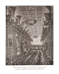 Great Hall Guildhall, 1837, 1886