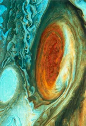 Stor röd fläck på Jupiter, 1979