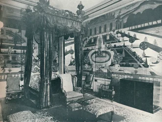 Green Velvet Room, Stoke Edith, c1909
