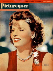 Greta Garbo 1905-1990, svenskfödd amerikansk skådespelerska, 1942