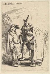 Groteska figurer, 1610-85.
