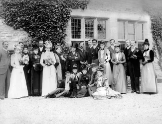 Gruppfoto, c1882