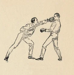 Vakt för vänsterhandsledare vid spetsen, 1912