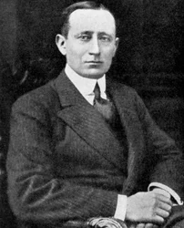 Guglielmo Marconi, italiensk uppfinnare, c1920