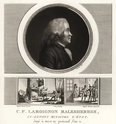 Guillaume-Chretien de Lamoignon de Malesherbes, fransk statsman, statsminister
