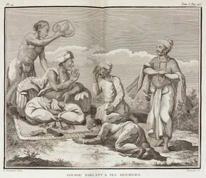 Guru och hans lärjungar, Indien