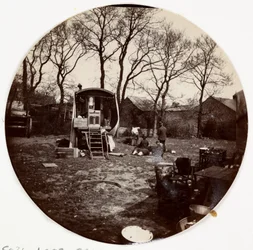 "Zigenarläger", ca 1890