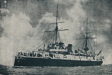 H.M.S. Australien, 1900