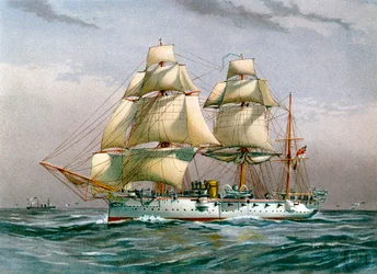 HMS Calliope, Royal Navy 3:e klass kryssare, c1890-c1893