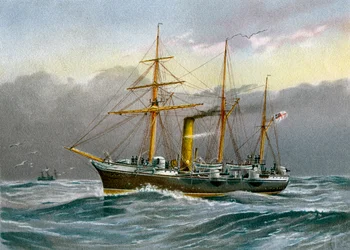 HMS Nymphe, Royal Navy slup, c1890-c1893