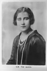 HM Drottning Elizabeth, drottningmodern, 1937