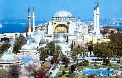 Hagia Sophia, Istanbul Konstantinopel, Turkiet, 1980-talet