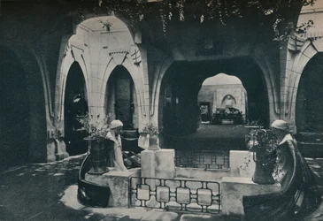 Hall i den tyska delen av Turin-utställningen, 1902