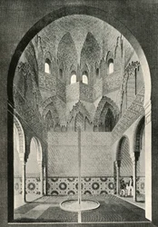 Hall of the Abencerrages, 1800-talet, 1907.