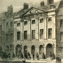 Hall of the Skinners Company, c1872.