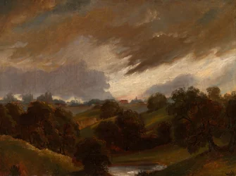 Hampstead, Stormy Sky, 1814.