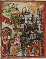 Hansaskepp 1497 / Buchmal.