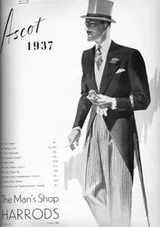 Harrods: The Mans Shop - Ascot 1937, 1937