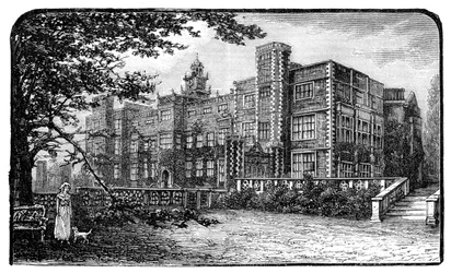 Hatfield House, Hertfordshire, 1900