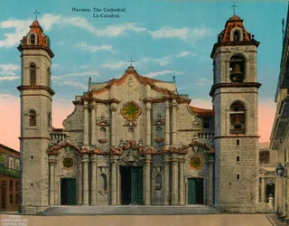 Havannakatedralen, Kuba, c1920.