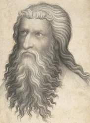 Chef för en skäggig man, 1360-80.
