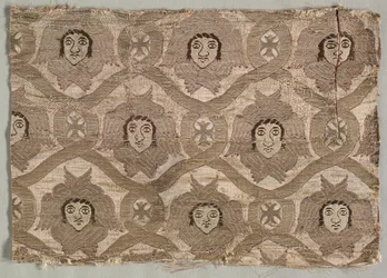 Tung guldbrokad, 1600-1700-tal.