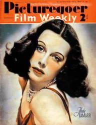 Hedy Lamarr 1914-2000, österrikisk-född amerikansk skådespelerska, 1940